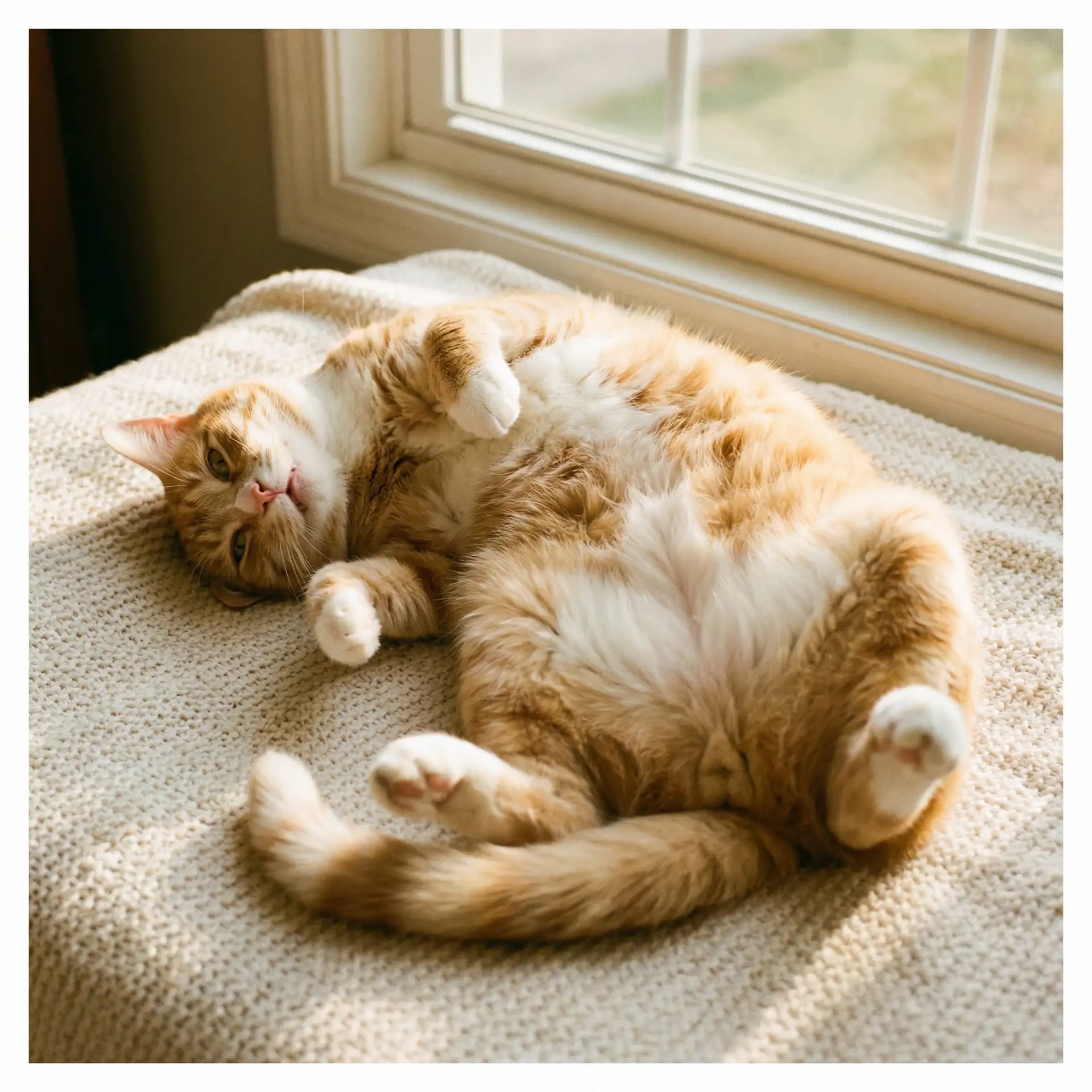 猫咪仰躺露出肚皮 - 免费夜里十大禁用APP软件